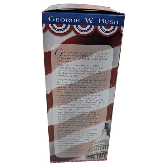 Royal Bobbles Bobblehead US Presidents George W. Bush Collectible 2014 - Picture 9 of 12